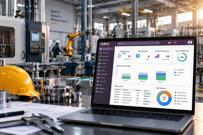 odoo manufactring